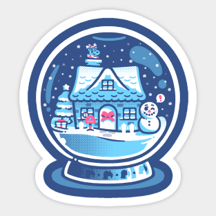 Snowy Day Sticker